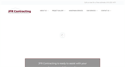 Desktop Screenshot of jfrcontracting.com
